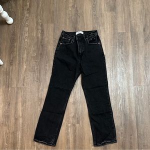 Abercrombie ankle straight ultra high rise 24S